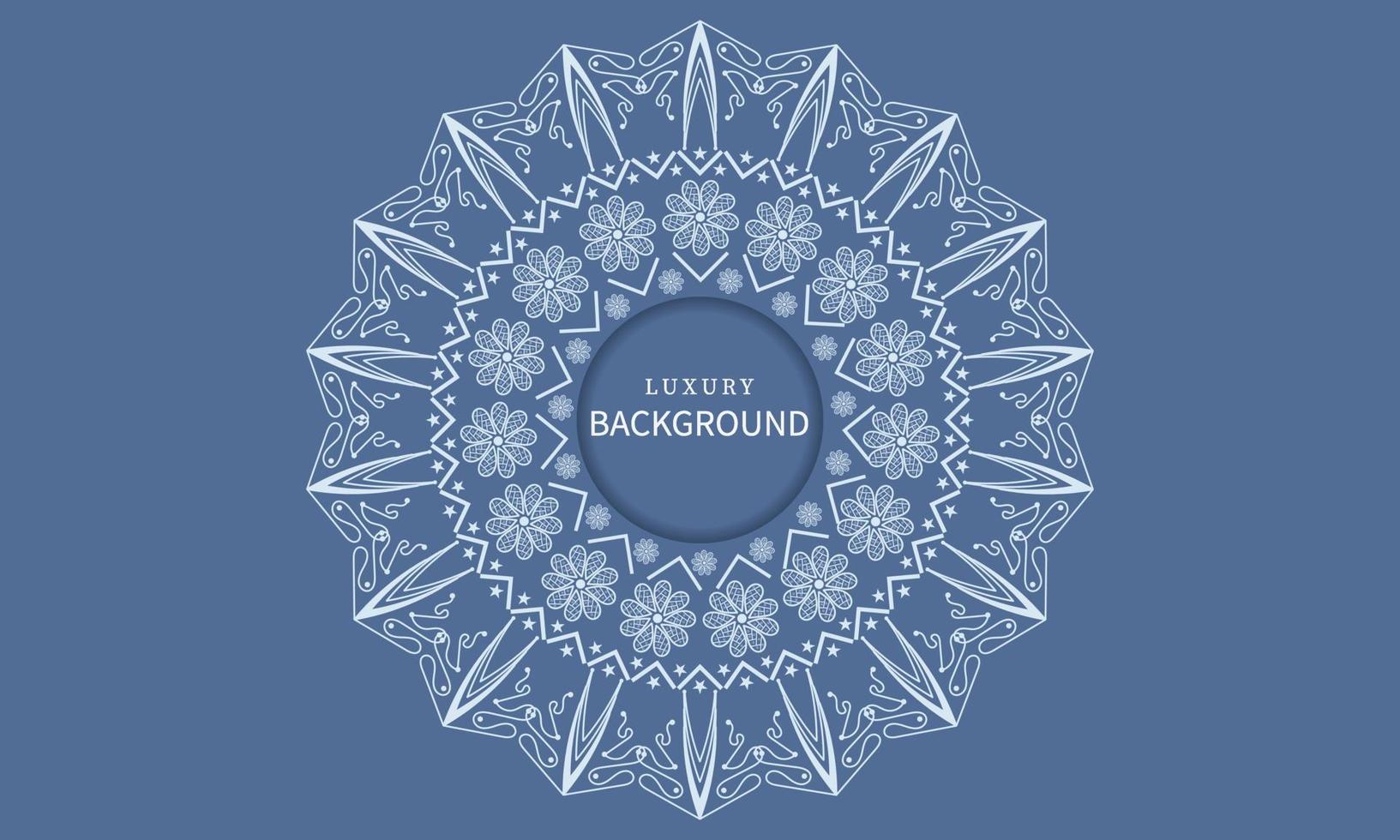 Luxury vector ornament template. Mandala. Great for invitation, flyer, menu, brochure, postcard, wallpaper, decoration, or any desired idea.