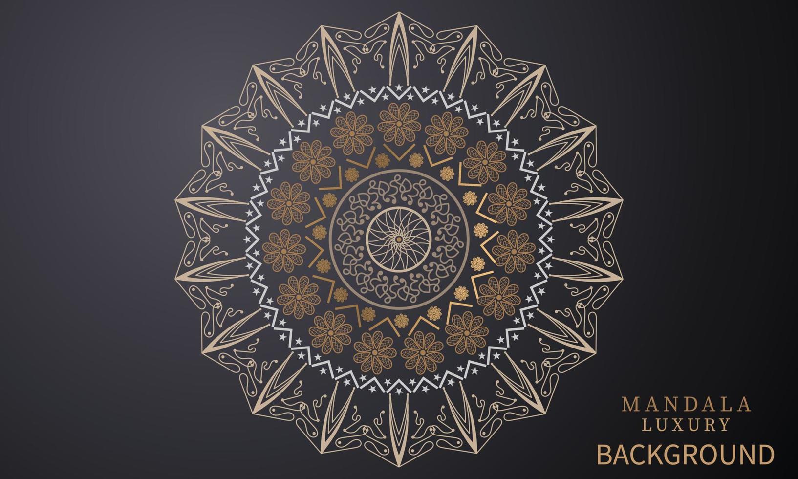 Luxury vector ornament template. Mandala. Great for invitation, flyer, menu, brochure, postcard, wallpaper, decoration, or any desired idea.