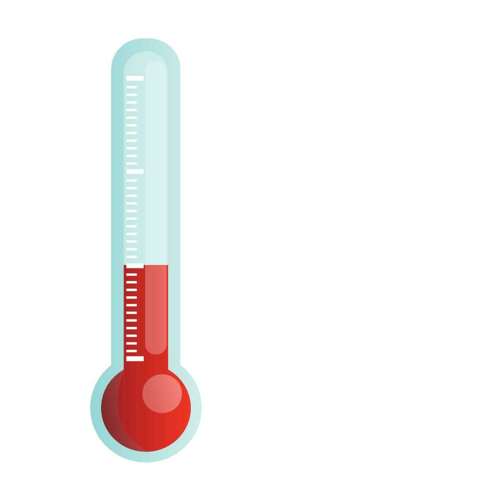 Thermometer vector graphic illustration