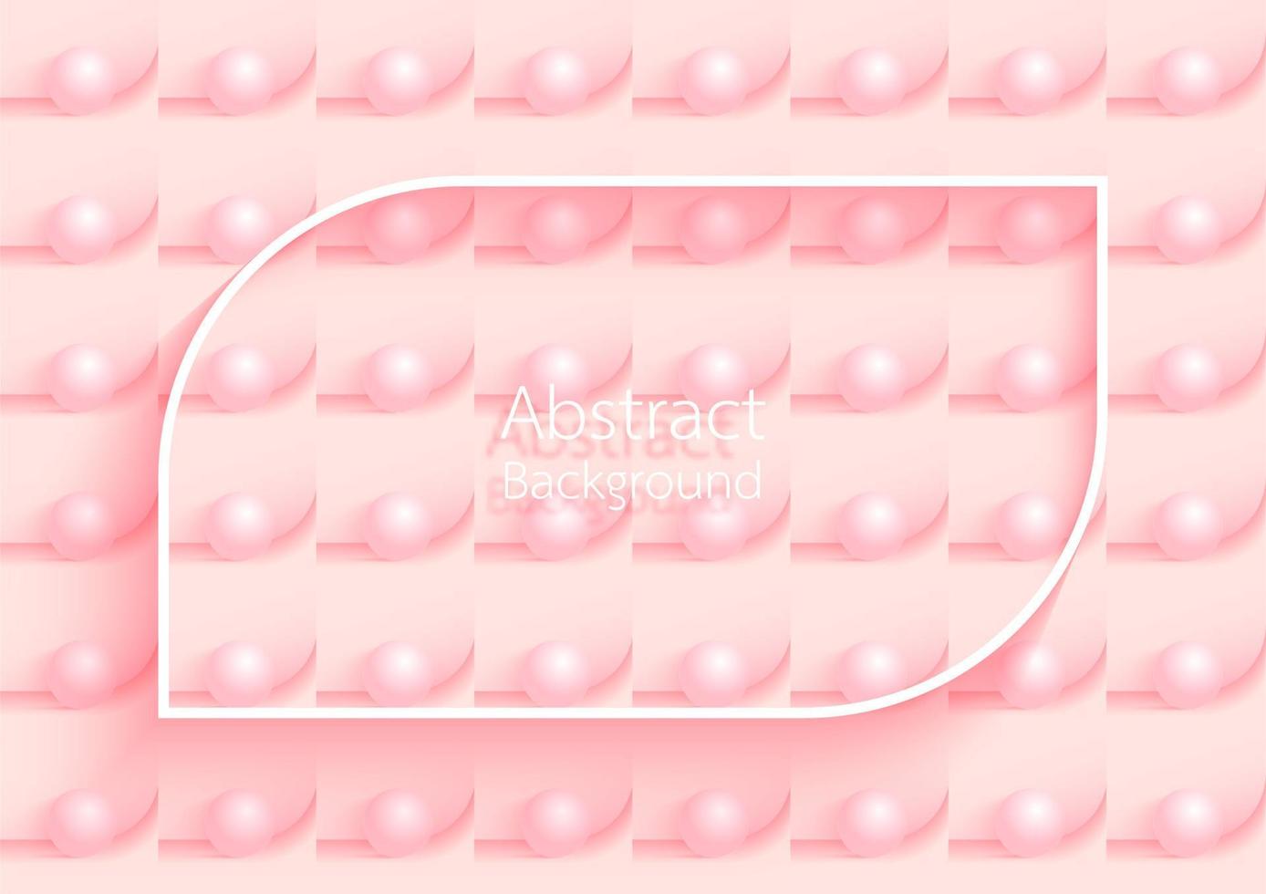 Abstract background, pink circles Vector. vector