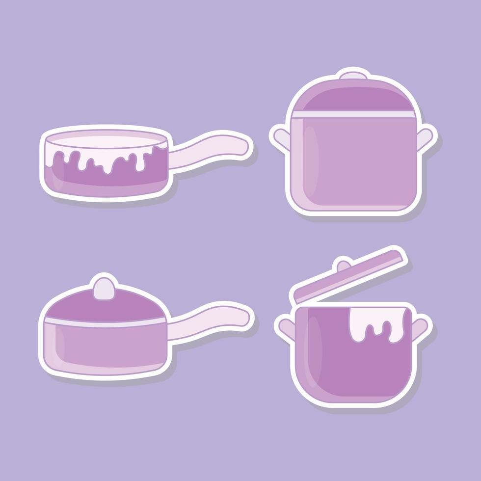 cooking utensils in the kitchen vector