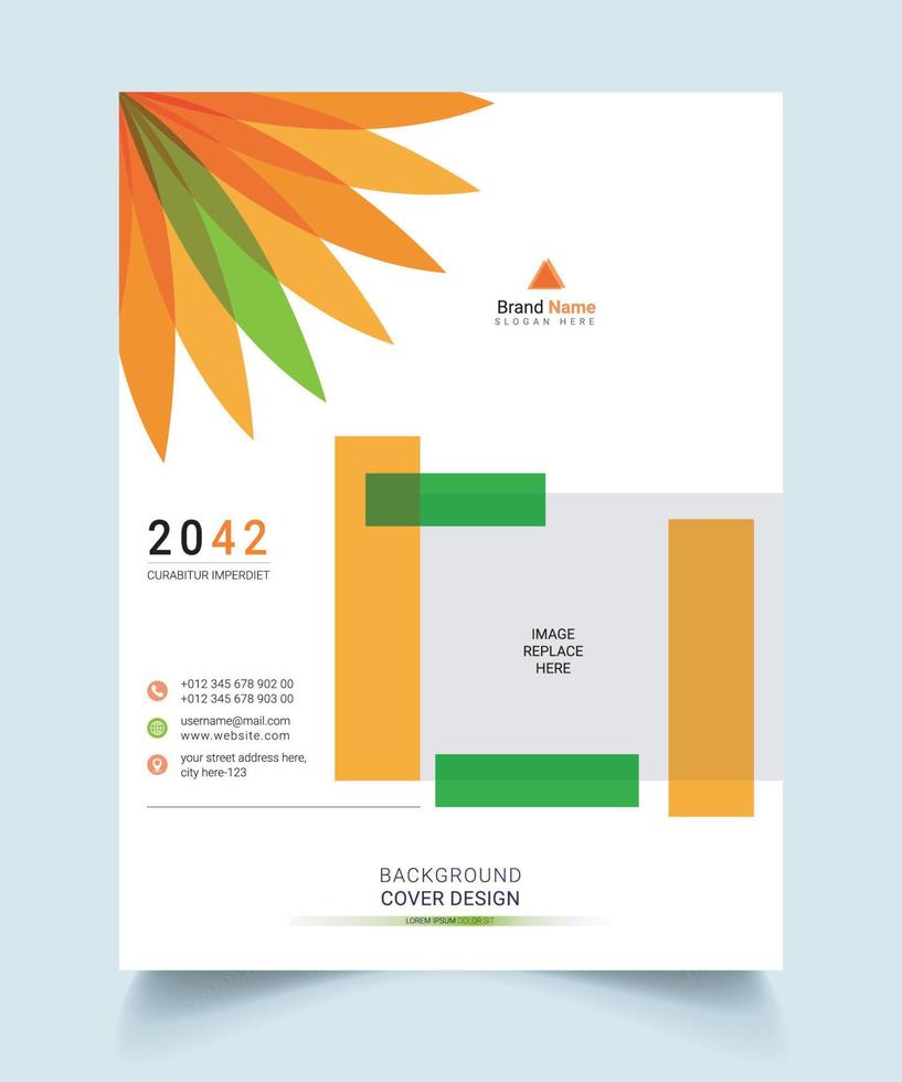 Annual Report Template Pro Vector