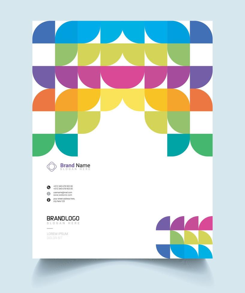 Annual Report Template Pro Vector