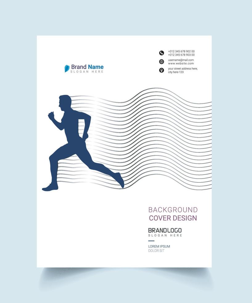 Annual Report Template Pro Vector