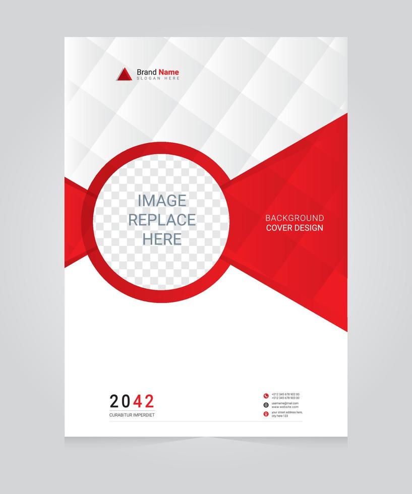 Annual Report Template Pro Vector