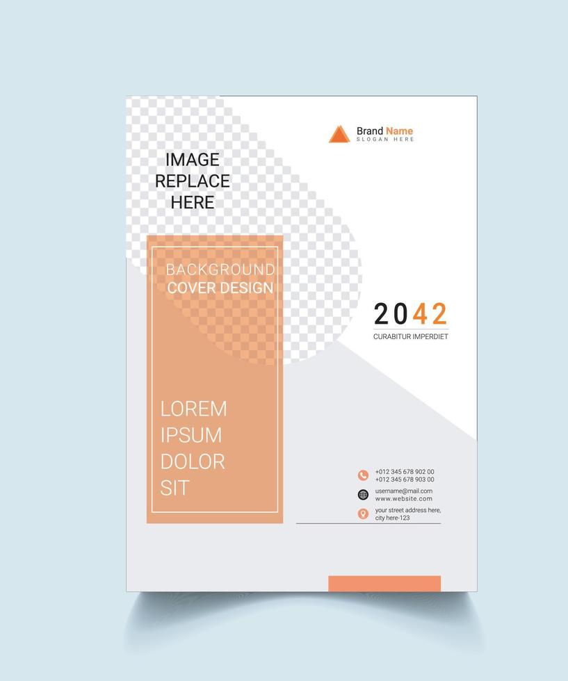 Annual Report Template Pro Vector