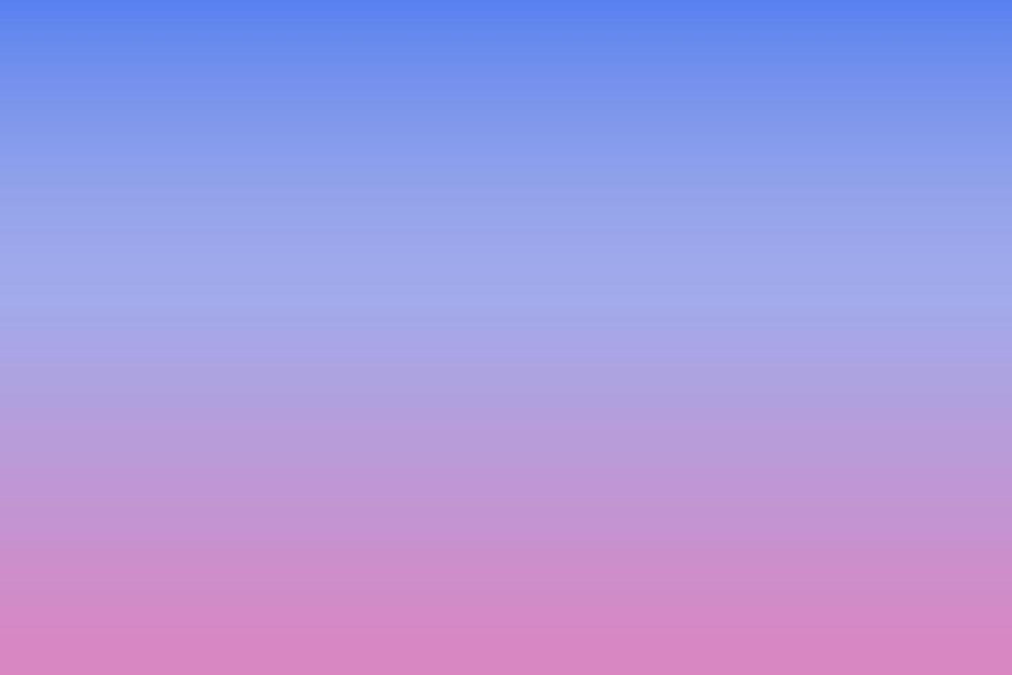 Abstract banner with pink and blue gradient. Clear sky at sunrise vector