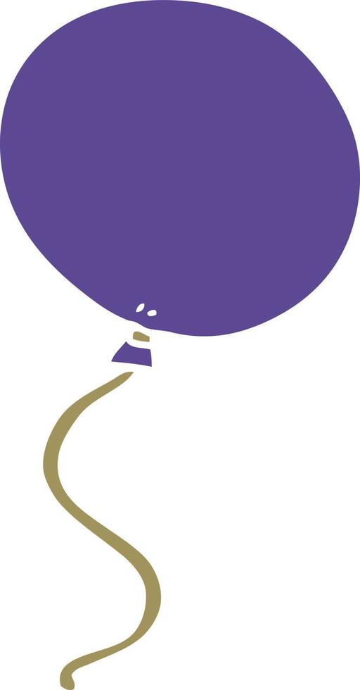 cartoon doodle balloon vector