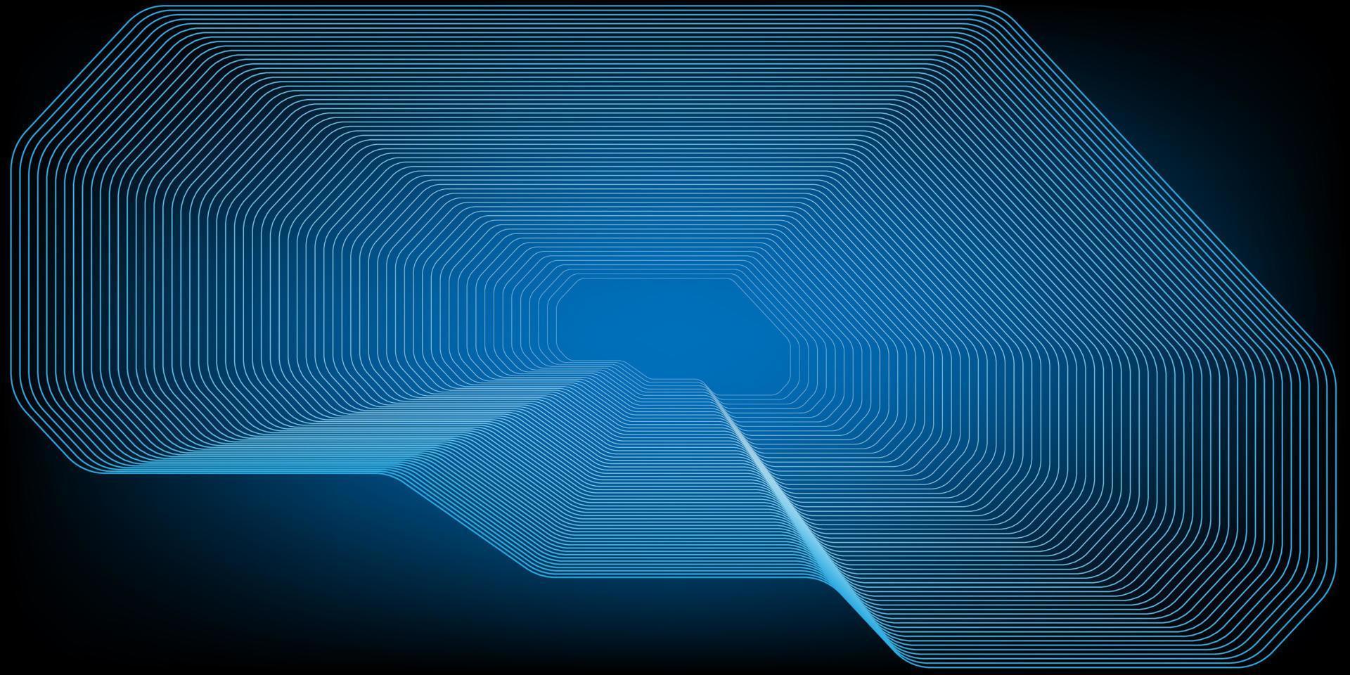 Vector Illustration of movement pattern of lines rectangle and shape geometric abstract background. EPS10. for premium product and technology business finance