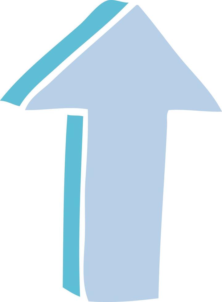 cartoon doodle arrow vector