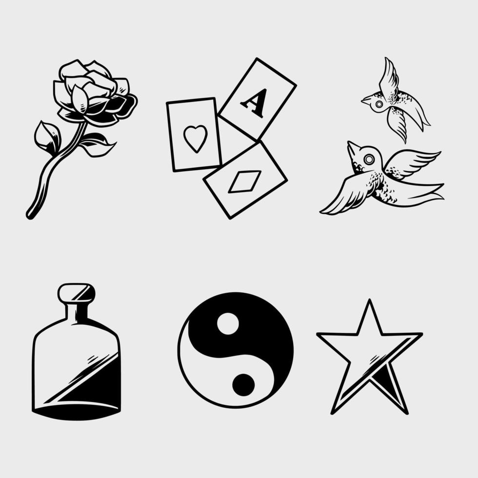 multipurpose accessories symbol element illustration vector