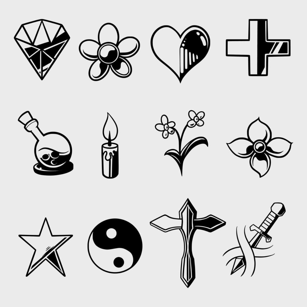 accessory element illustration for any display vector