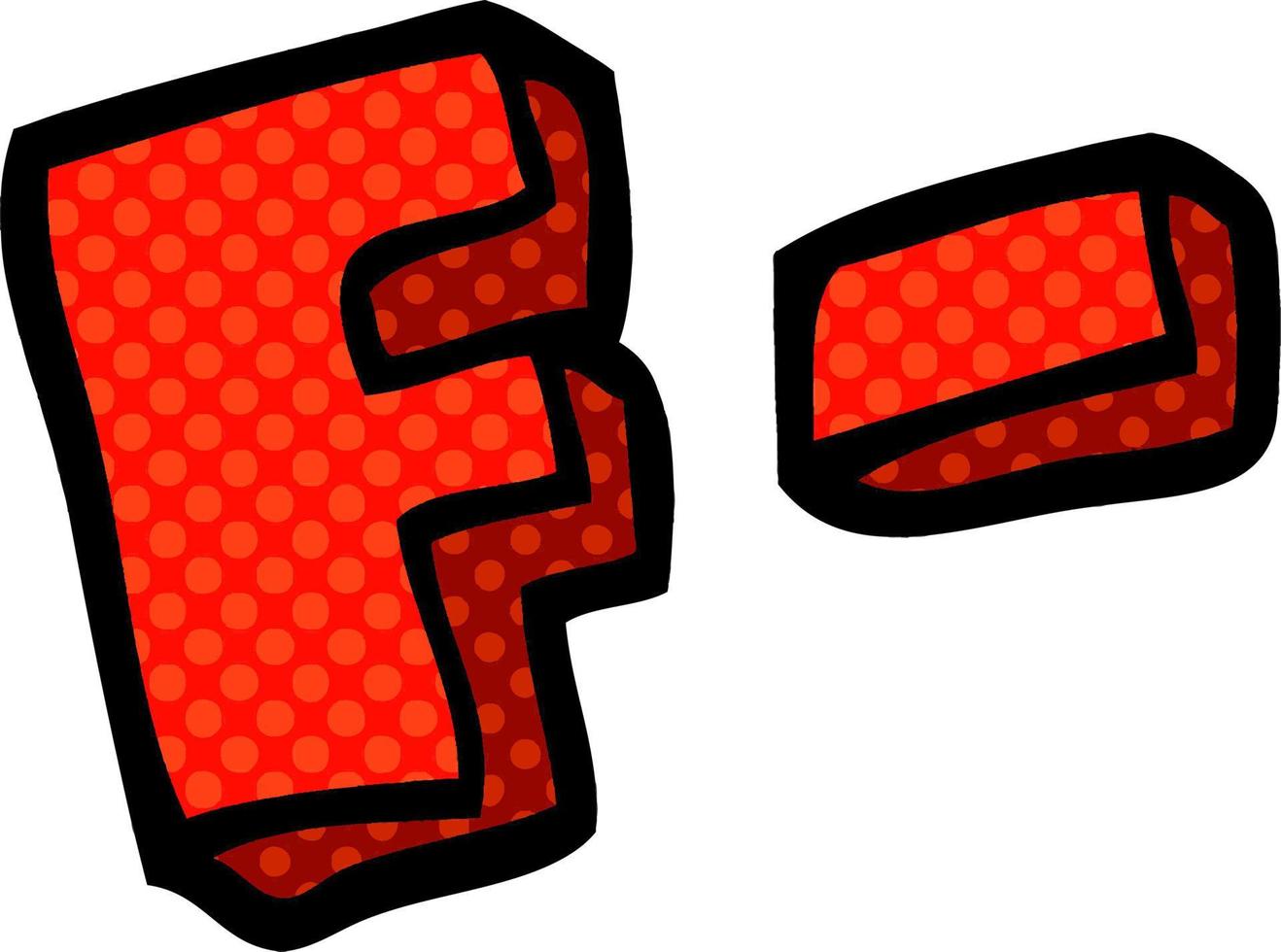 cartoon doodle letter grades vector