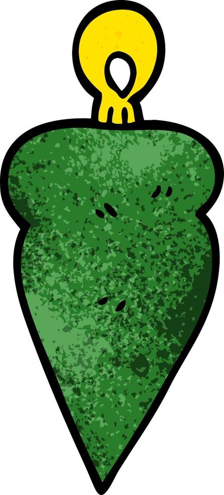 cartoon doodle christmas bauble vector