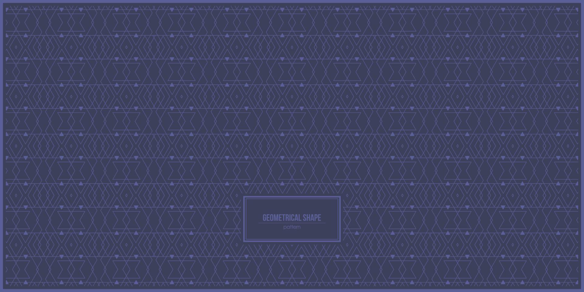 geometrical shape pattern with dark purple background vector