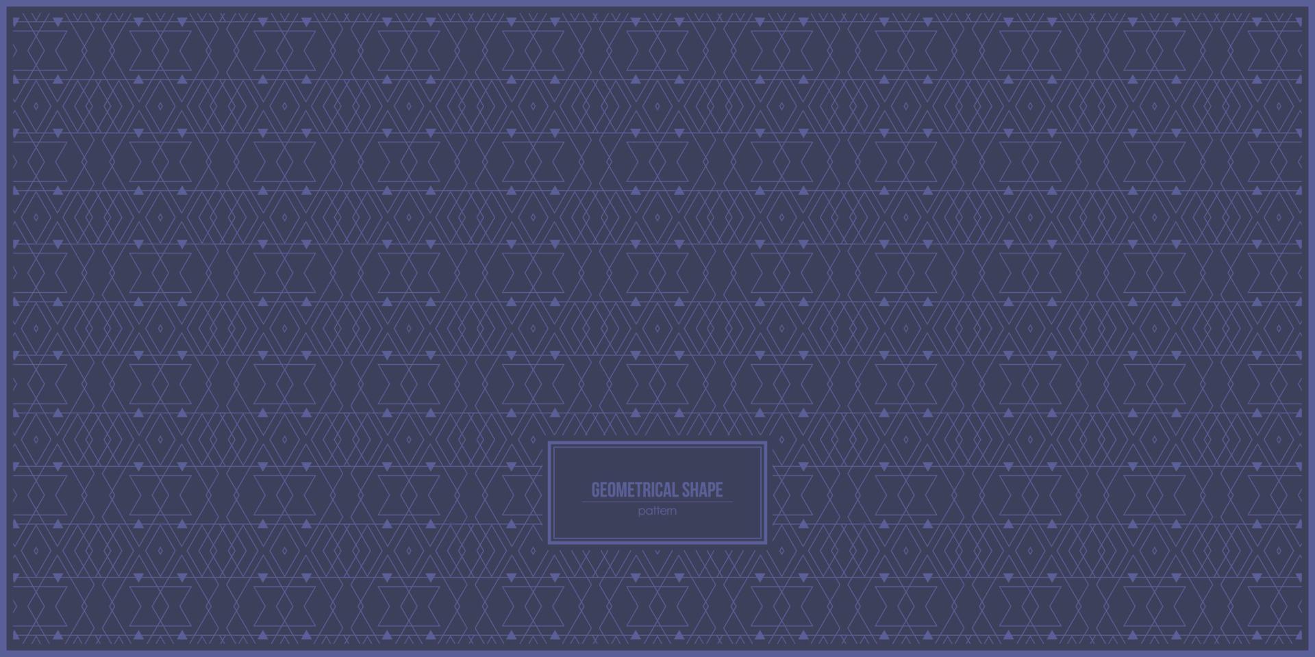 geometrical shape pattern with dark purple background vector