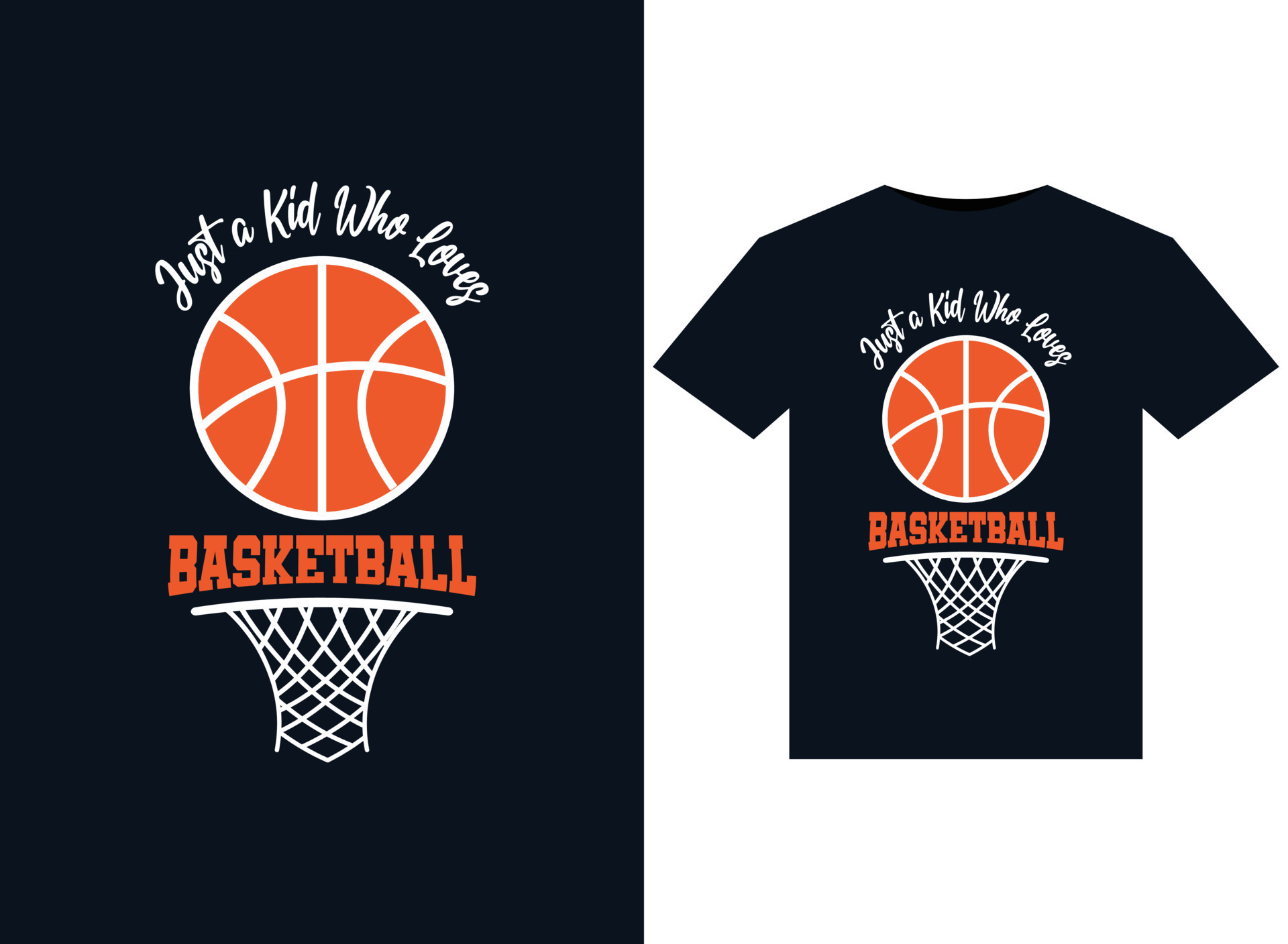 Just A Kid Who Loves Basketball Illustrations For Print ready T Shirts just-a-kid-who-loves-basketball-illustrations-for-print-ready-t-shirts