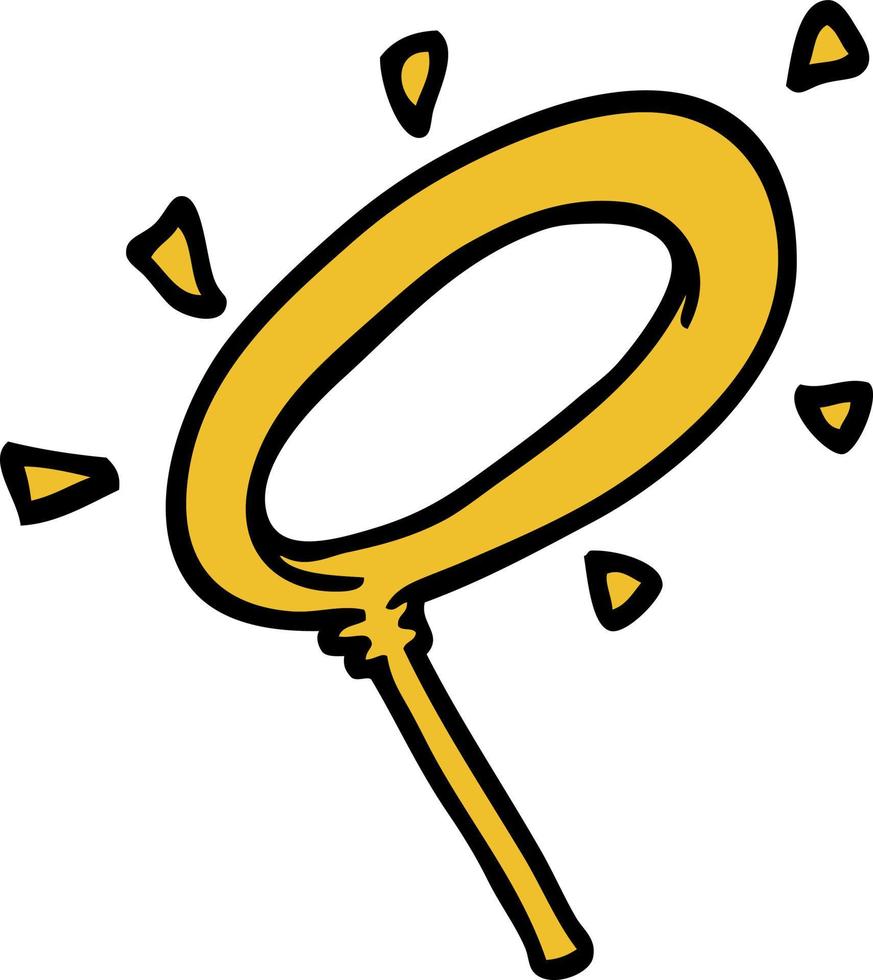 cartoon doodle angel halo vector