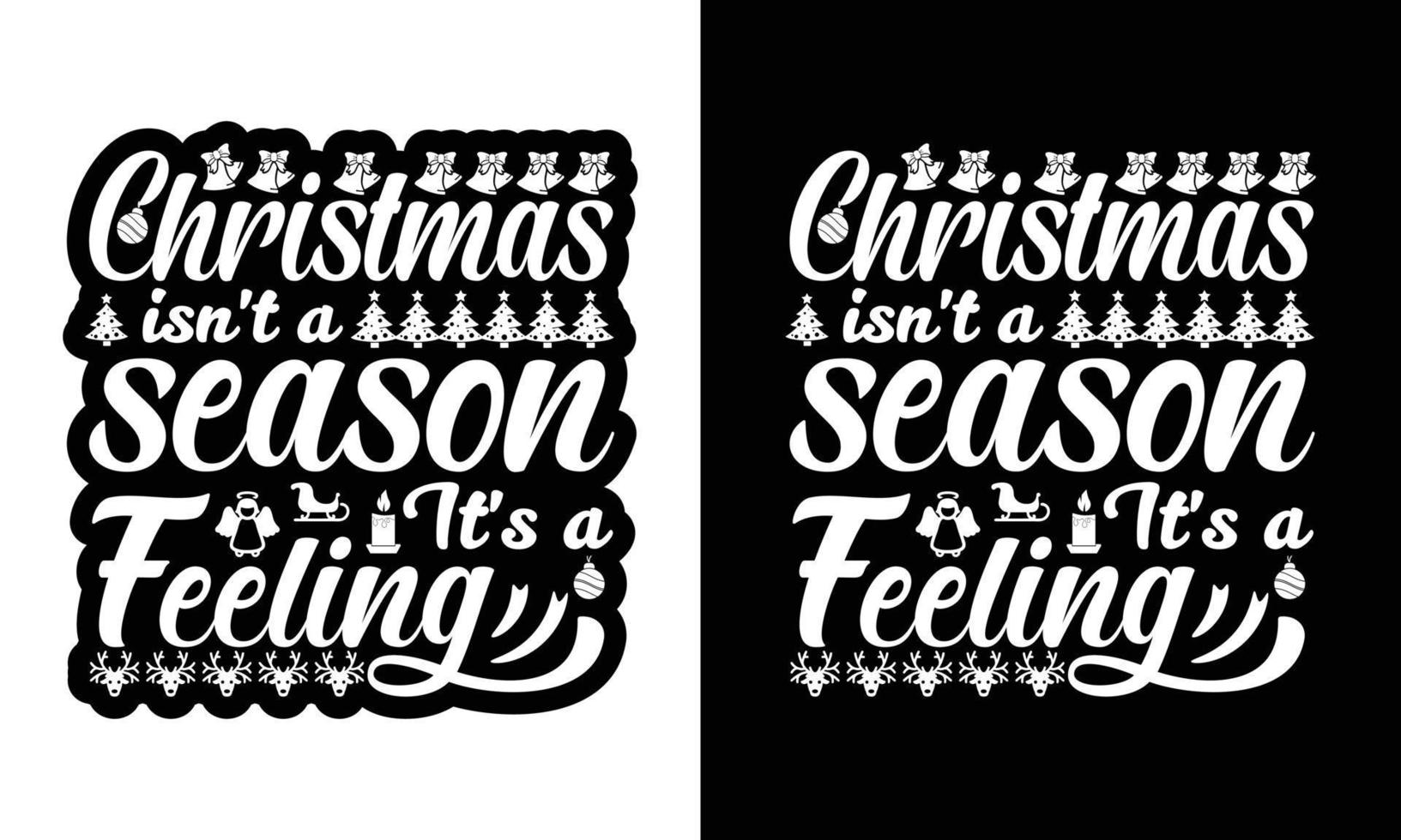 Christmas Day T shirt,Bag,Mug,Sticker Design vector