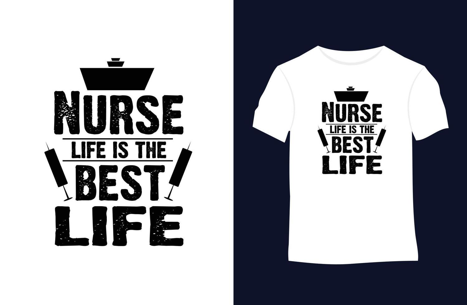 Nurse saying and quote vector t-shirt design.