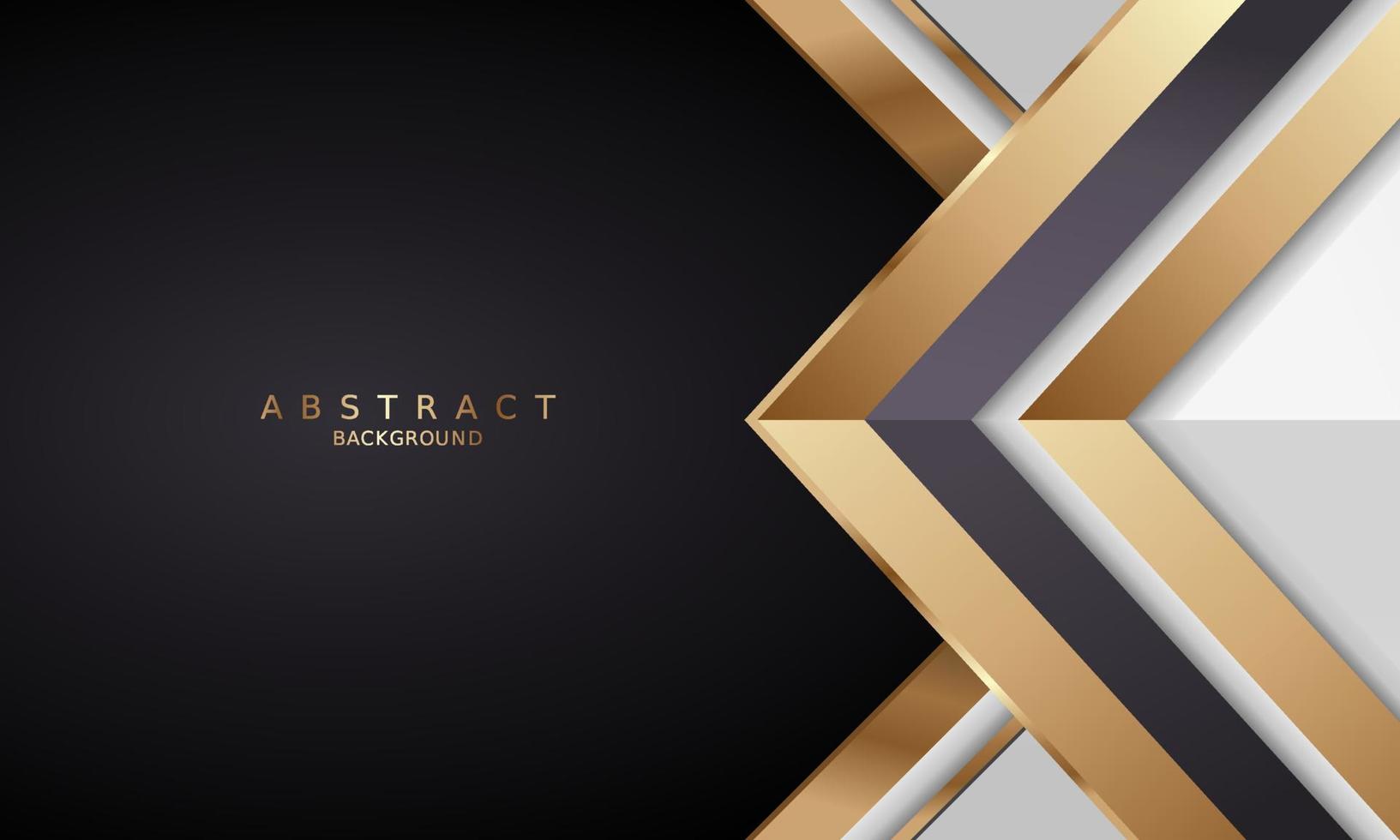 white luxury premium background and gold line. vector