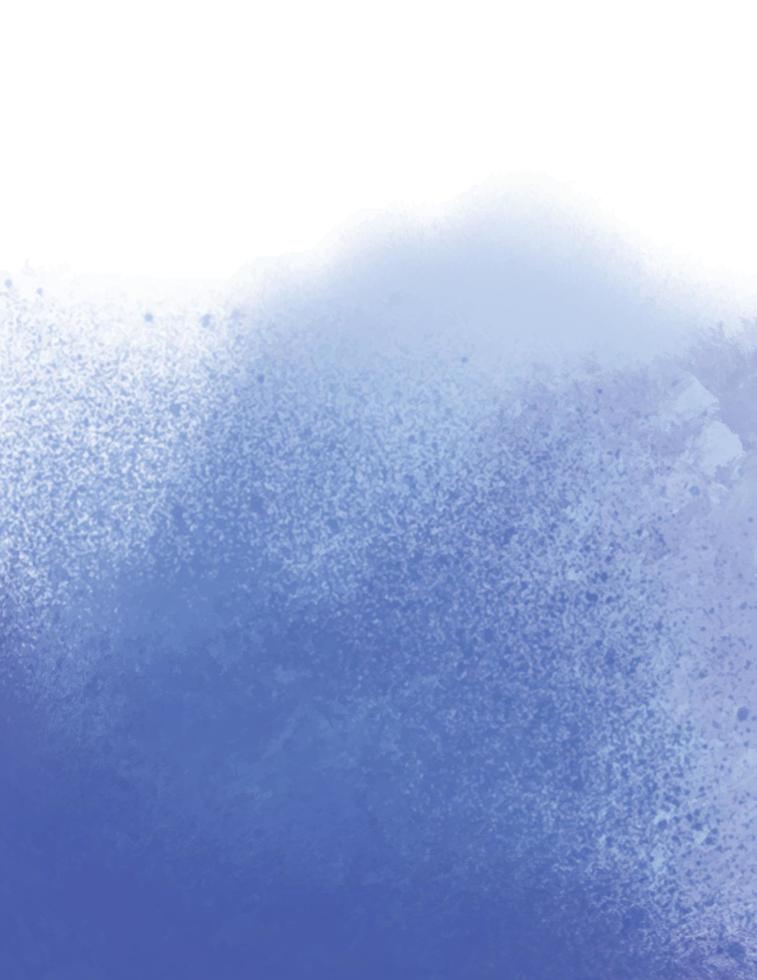Fondo de textura abstracta azul claro con acuarela vector