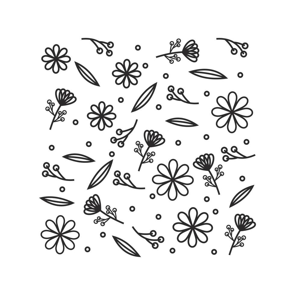 Hand drawn vintage vector floral elements leaves, flowers, stems, circles. Wild and free. Perfect for invitations, greeting cards, quotes, blogs, wedding frames, posters