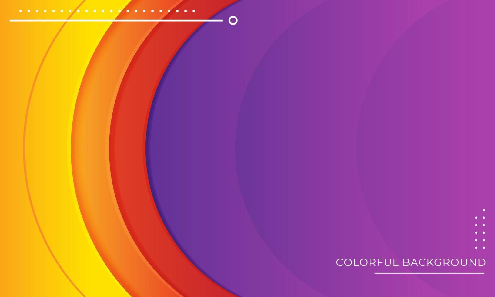 diseño de fondo vacío abstracto colorido para muchos propósitos vector