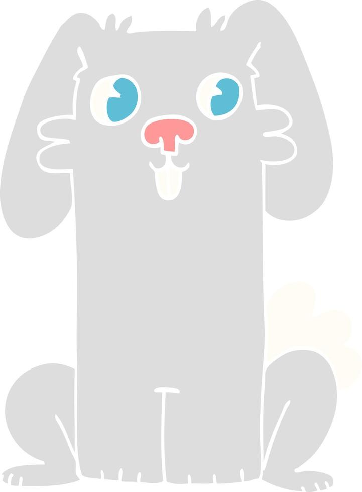 cartoon doodle cute bunny vector