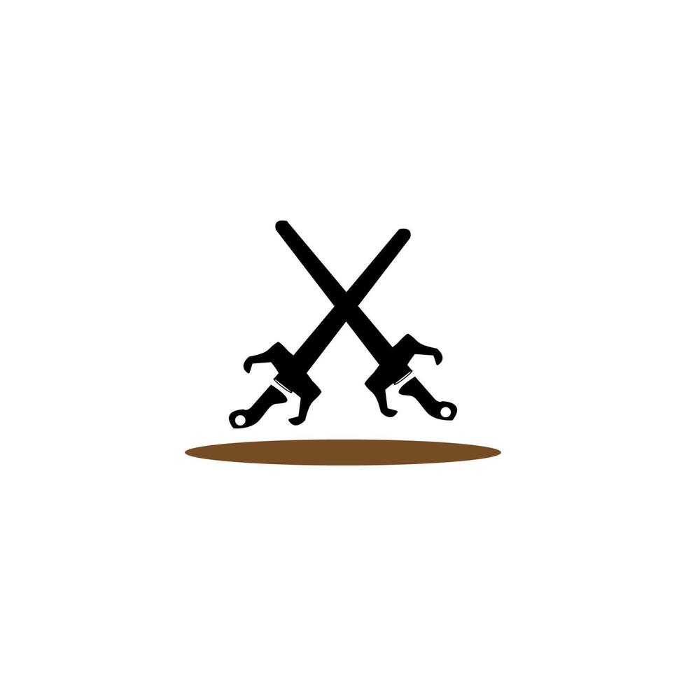 sword vector illustration image icon symbol