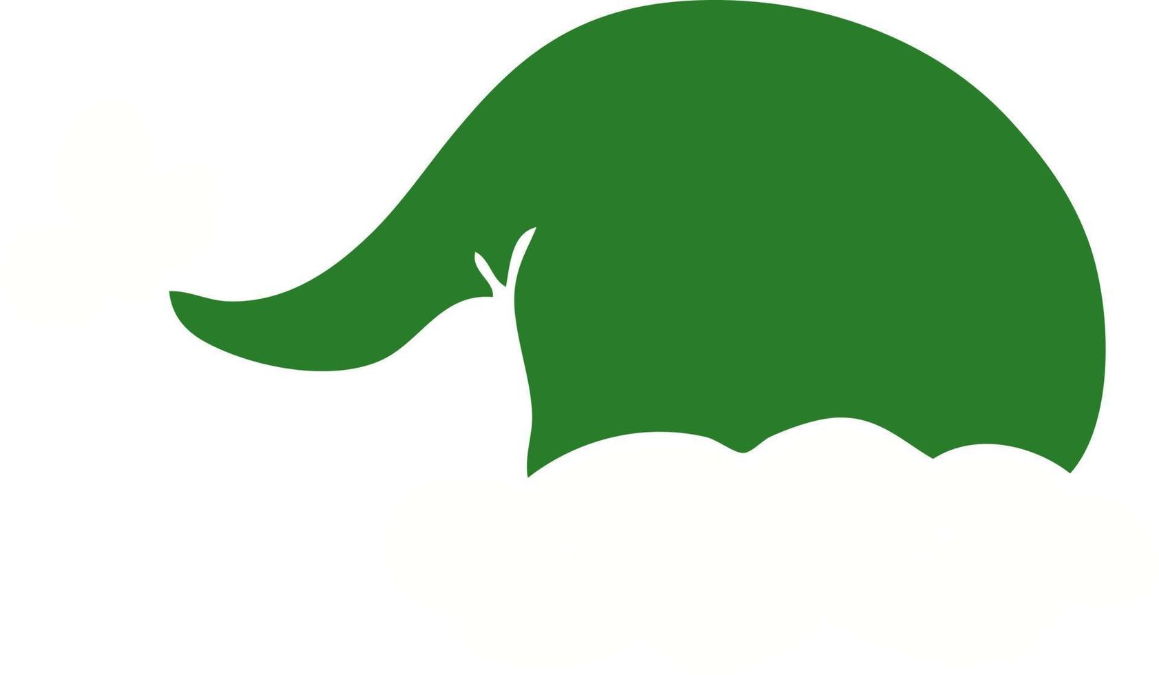 cartoon doodle elf hat vector