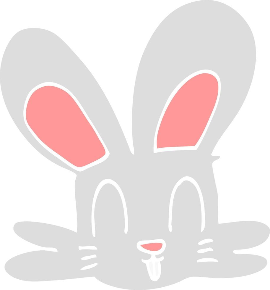 cartoon doodle cute bunny vector