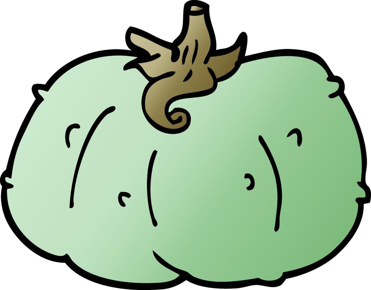 cartoon doodle winter squash vector
