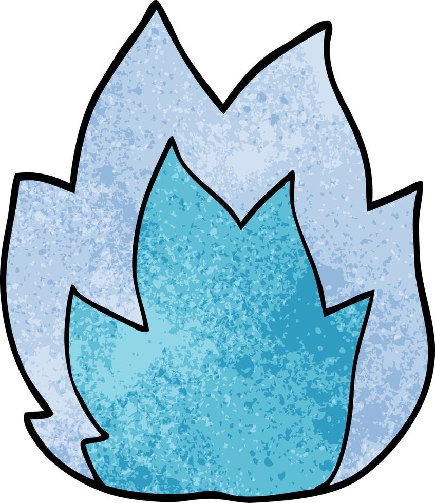 cartoon doodle explosion flame vector