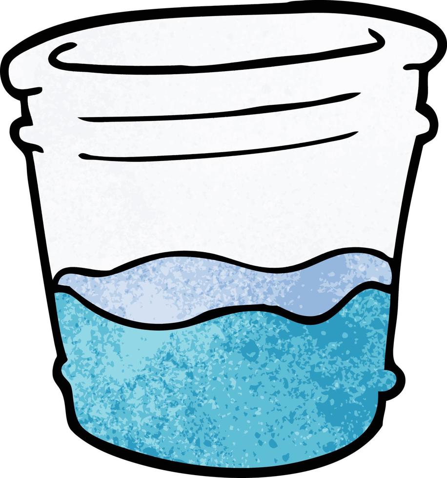 cartoon doodle glass of drink vector