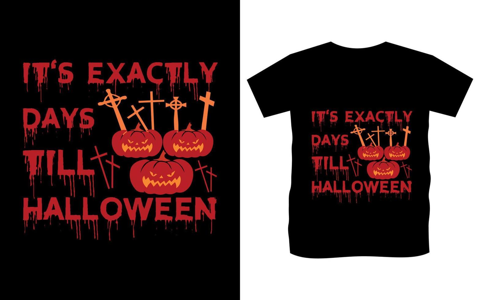 Happy Halloween quote t-shirt template design vector, Halloween typography element retro vintage t-shirts design, Halloween Scary fashion design for high-quality typography illustration shirt design vector