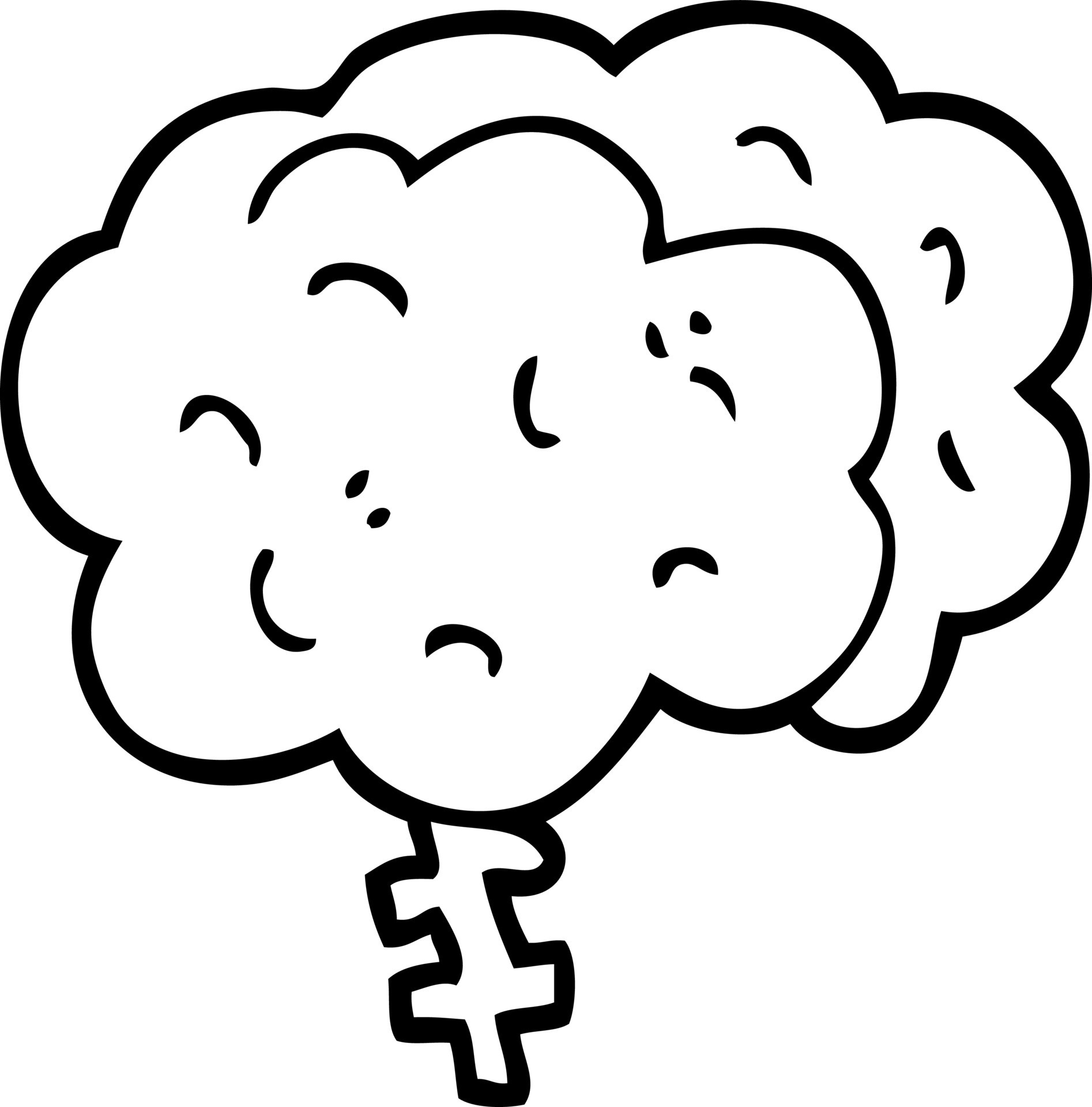 line drawing cartoon brain 12153343 Vector Art at Vecteezy line drawing cartoon brain 12153343 Vector Art at Vecteezy