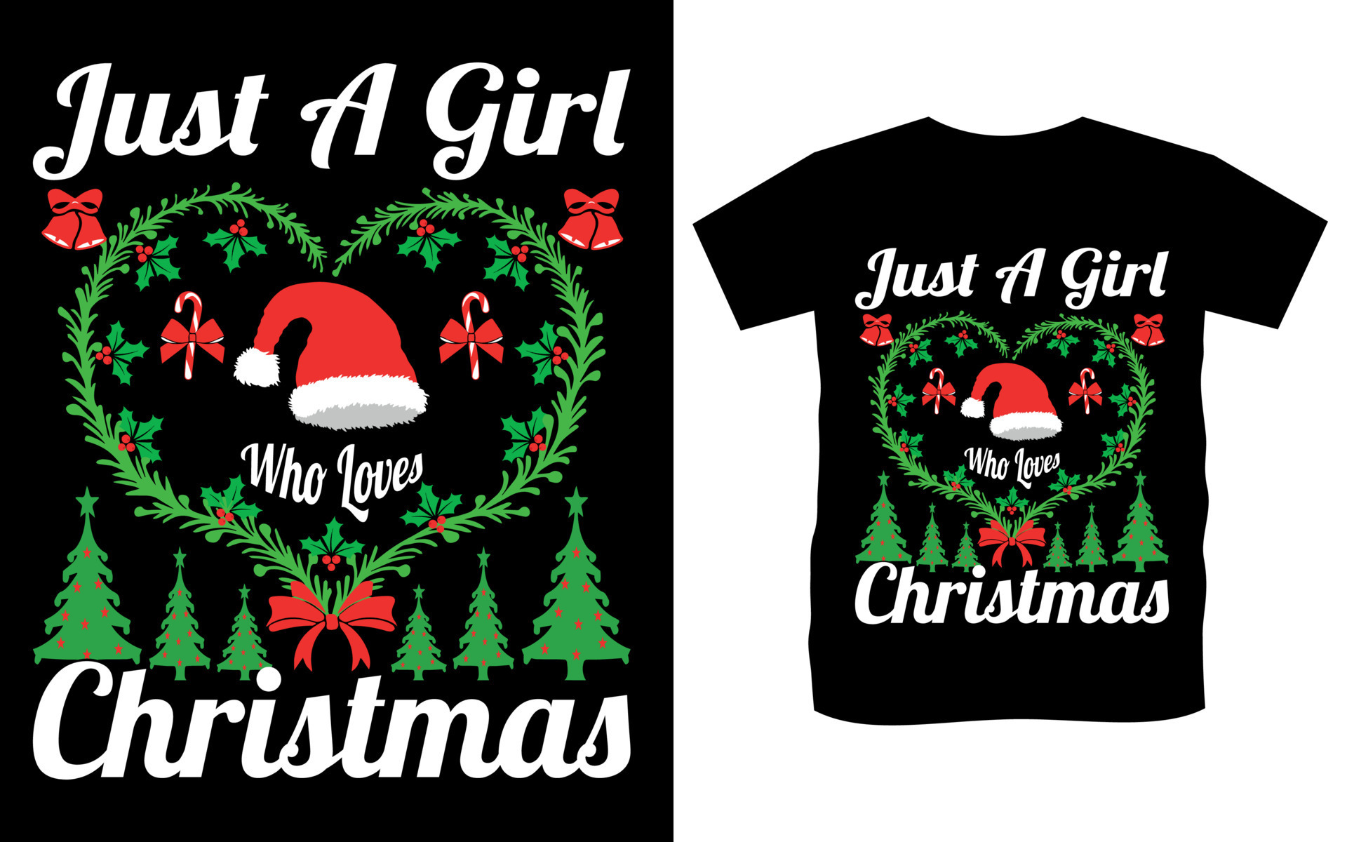Merry Christmas typography vector Tshirt design.Christmas Trees Shirt