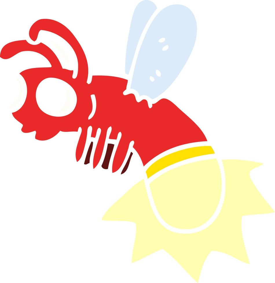 cartoon doodle lightning bug 12153439 Vector Art at Vecteezy