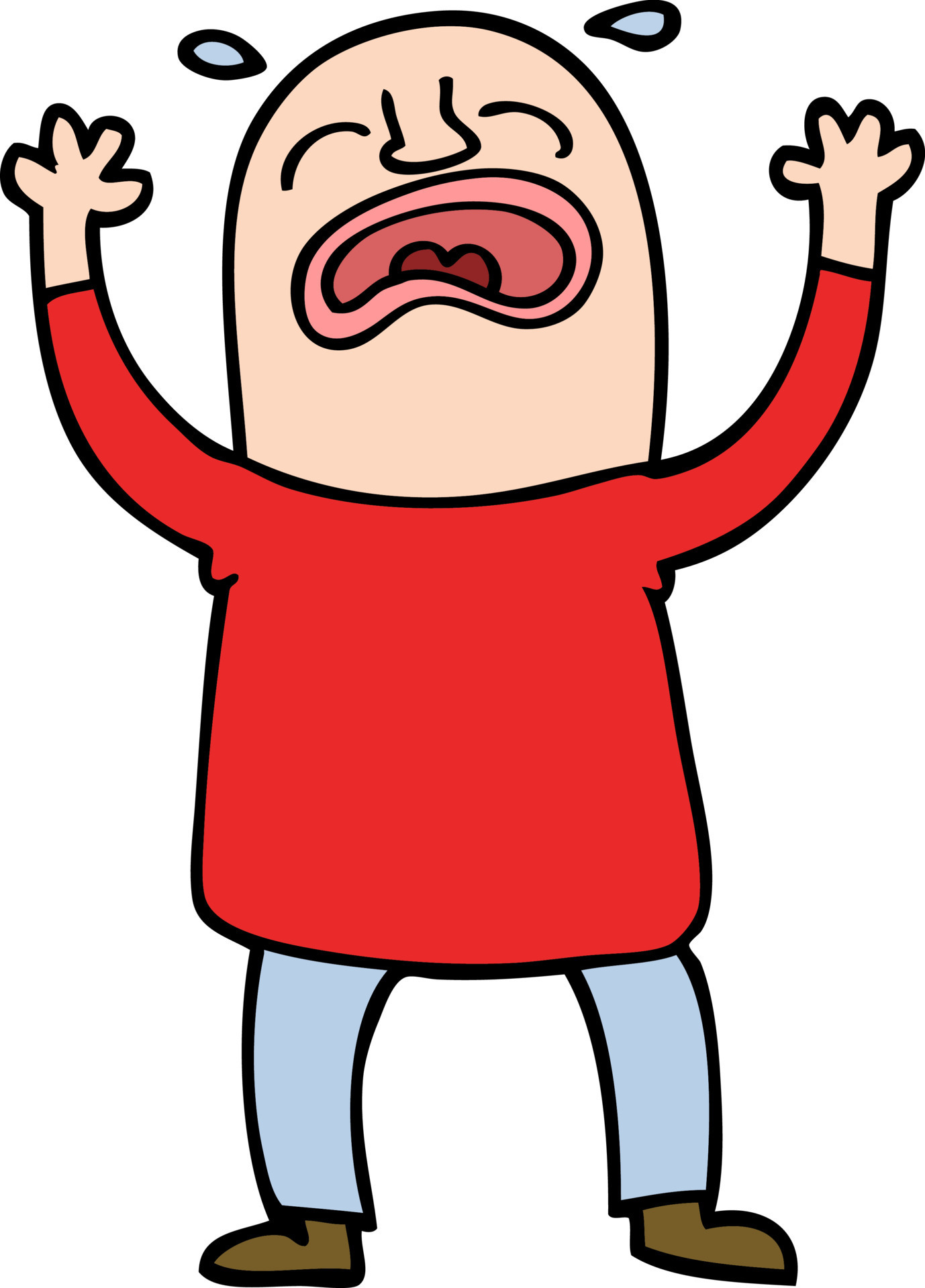 cartoon doodle crying man 12153638 Vector Art at Vecteezy cartoon doodle crying man 12153638 Vector Art at Vecteezy