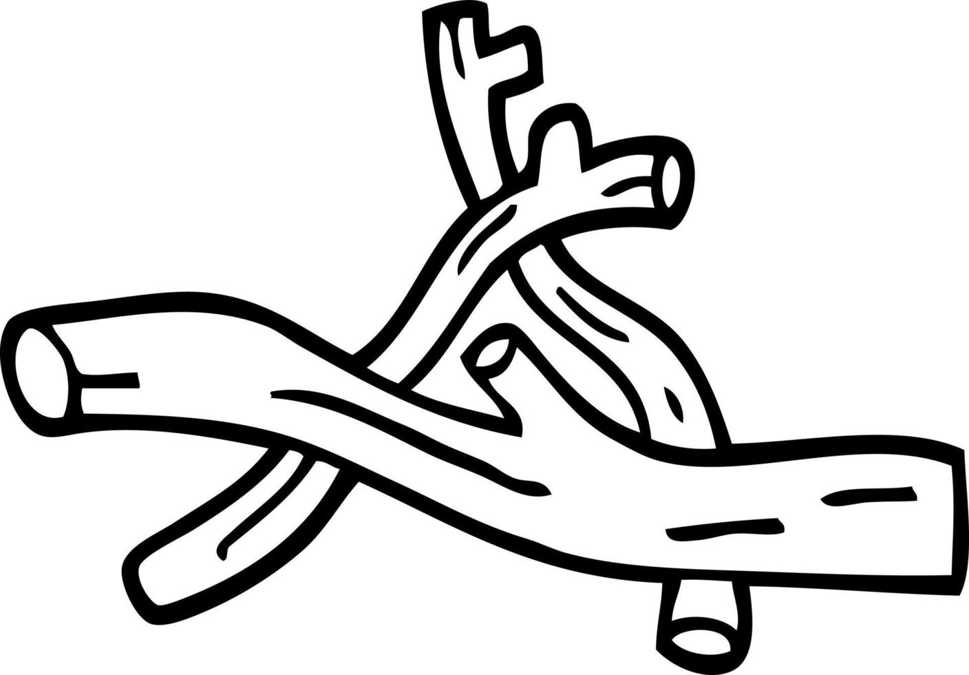 line drawing cartoon pile of twigs 12153756 Vector Art at Vecteezy