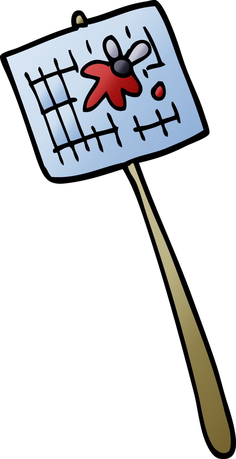cartoon doodle fly swatter 12154178 Vector Art at Vecteezy