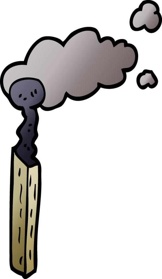 cartoon doodle match vector