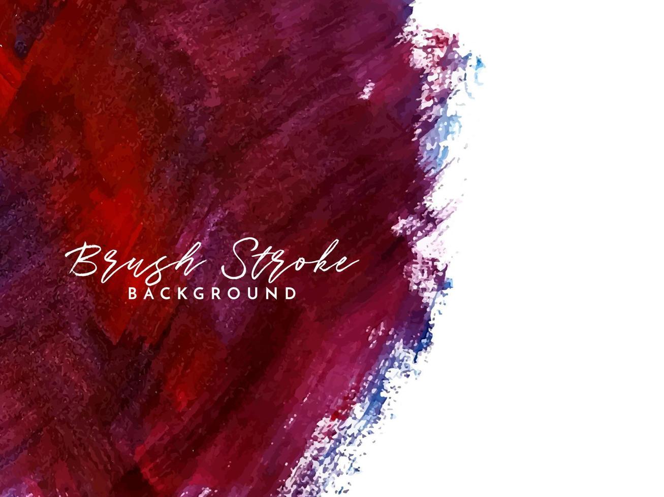Purple and blue colorful brush stroke hand drawn background vector