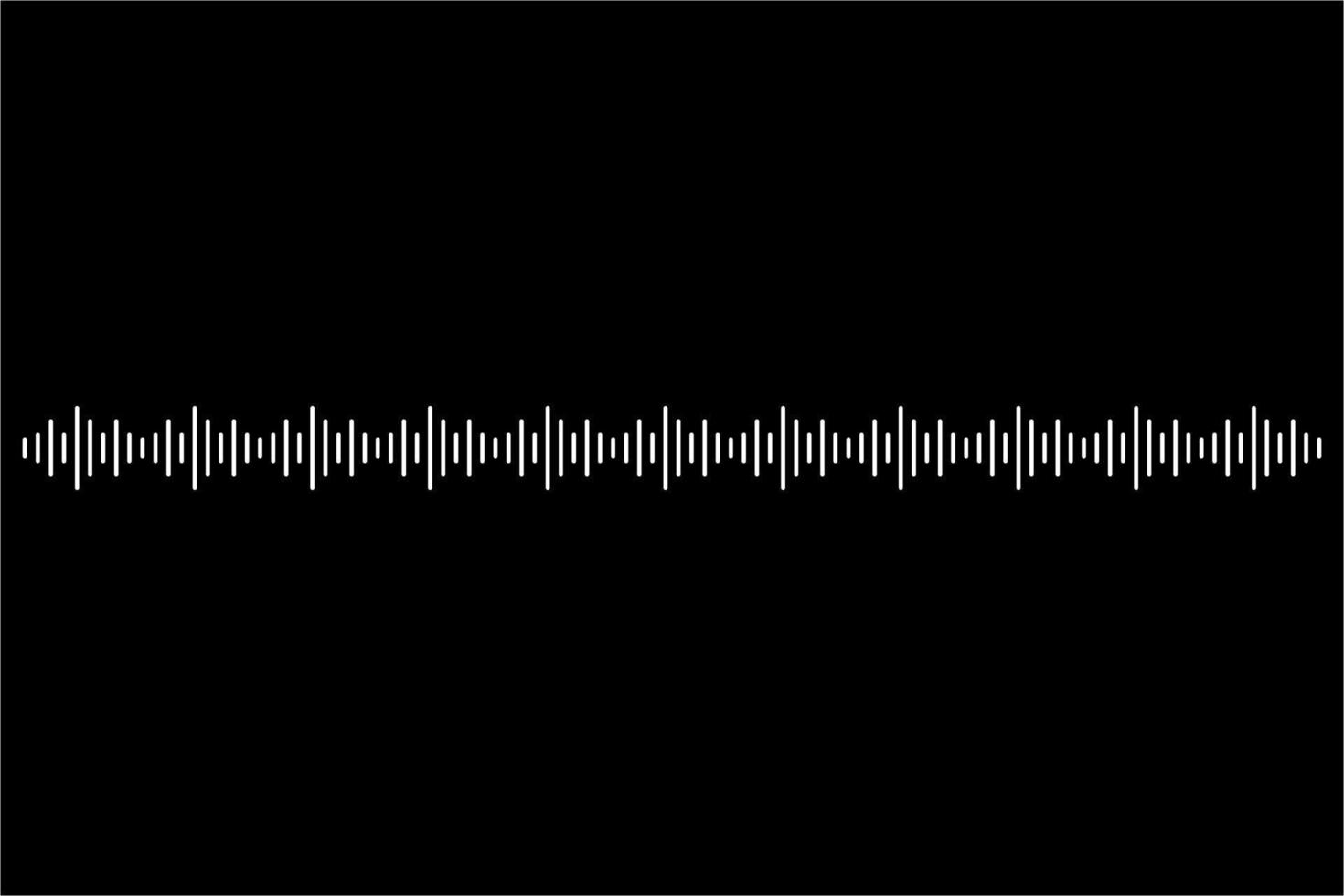 Sound Wave Music Volume Icon Symbol for Logo, Apps, Pictogram, Website or Graphic Design Element. Vector Illustration