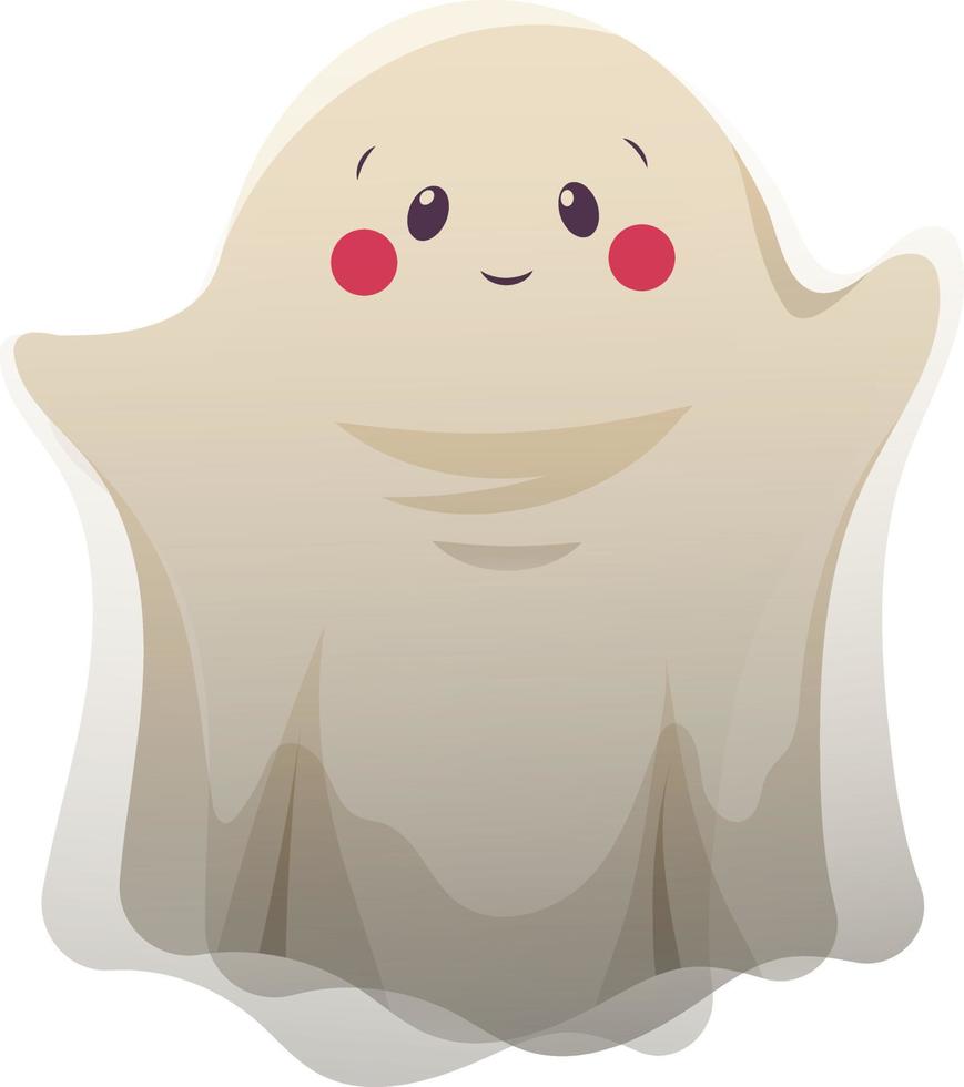 Cute ghosts for children, for Halloween isolated 2 vector