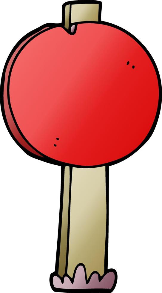 cartoon doodle road sign vector