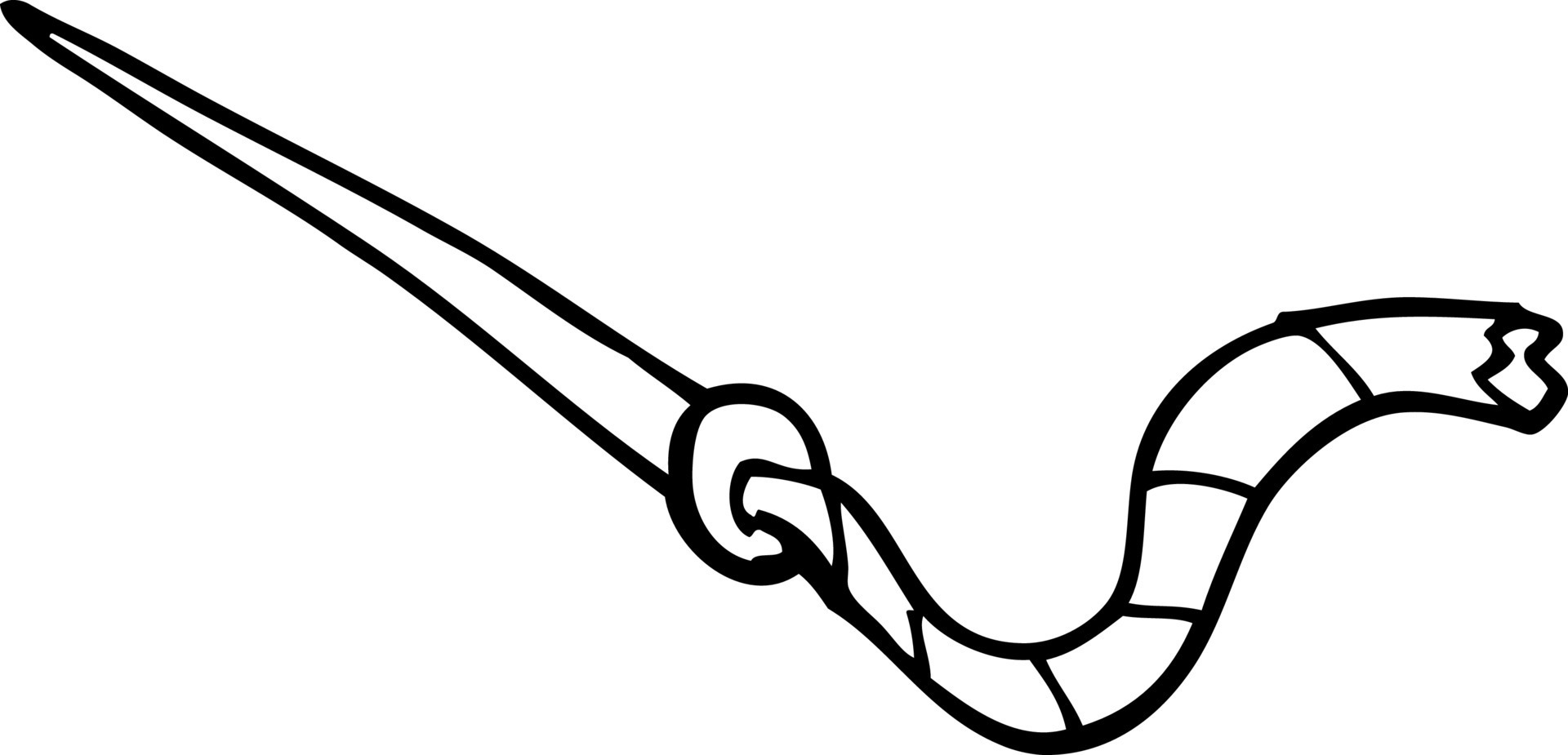 line drawing cartoon needle and thread 12158204 Vector Art at Vecteezy