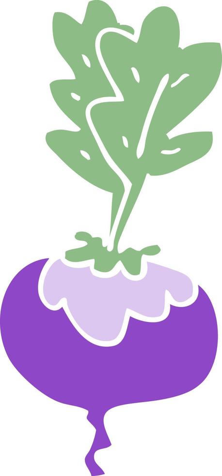 cartoon doodle beetroot vector