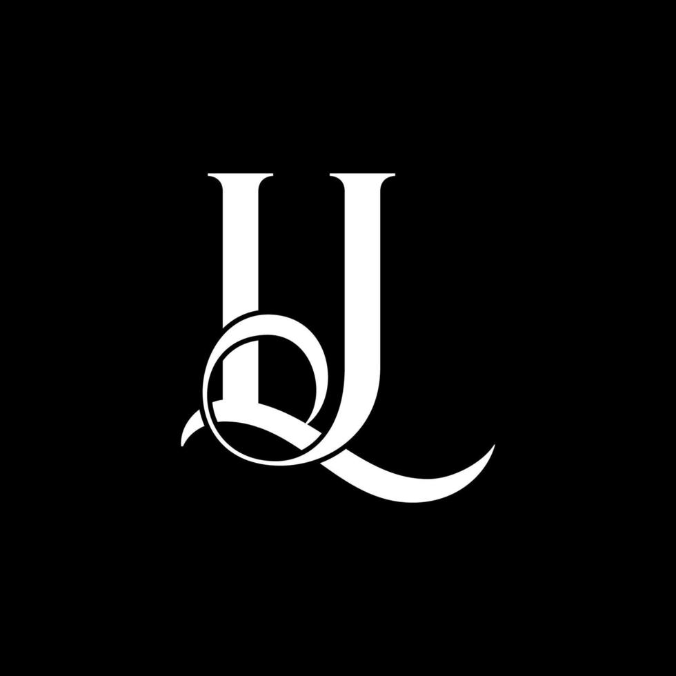 Initial letter lj logo vector free vector template 12159455 vector art